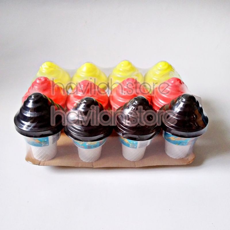 

Yen Yen Coklat Krispy Beras bentuk Ice Cream