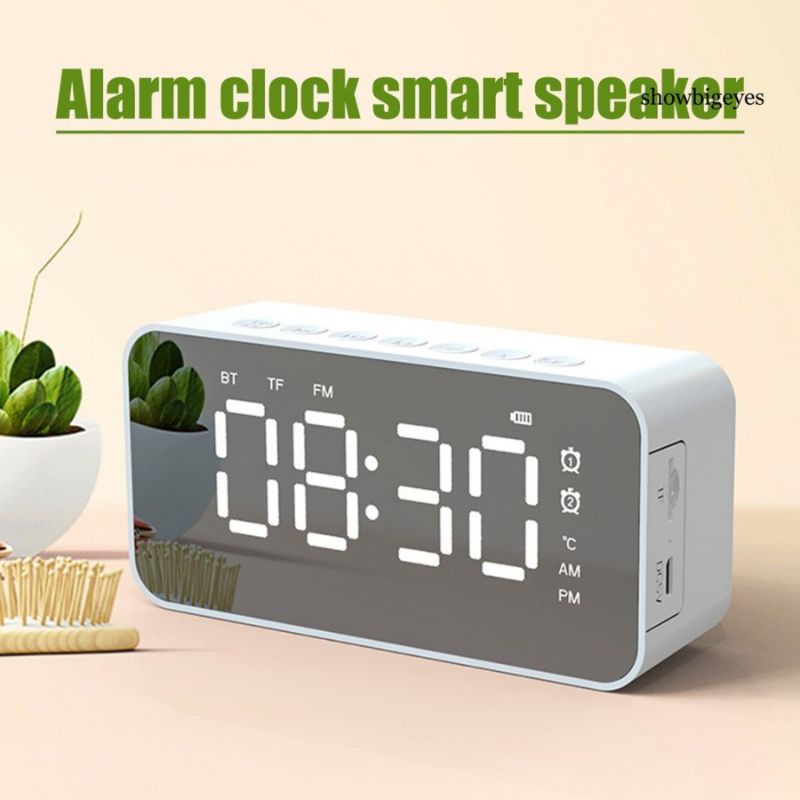 SPEAKER BLUETOOTH JAM DIGITAL ALARM CLOCK LED.