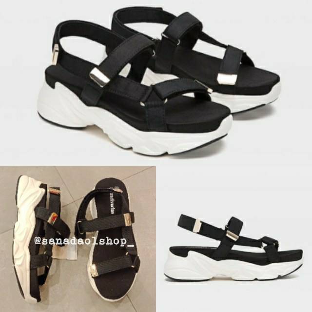 stradivarius platform sandals