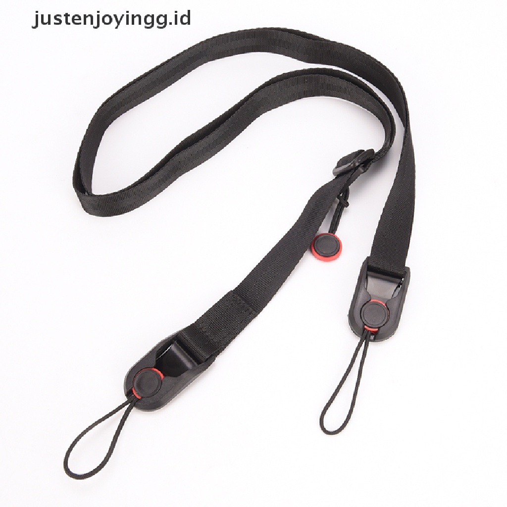 // justenjoyingg.id // Pro Quick Release Camera Cuff Wrist Strap Shoulder Strap Sling ABS Buckle  ~