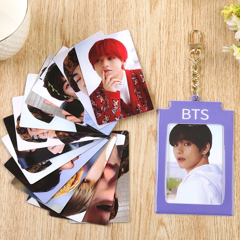 Dicon D101 Holder Kartu Foto Kpop BTS Bangtan Boys Album Dicon Dengan Gantungan Kunci
