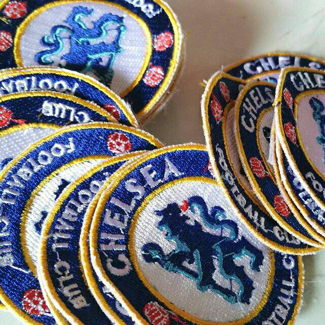 Patch emblem bordir chelsea