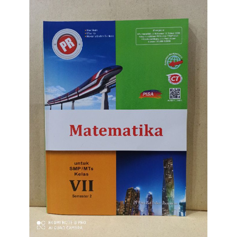 LKS PR Matematika kelas 7 smp semester 2 intan pariwara