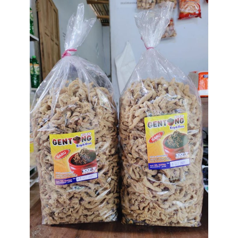 

Keripik Usus Gentong 250g 500g