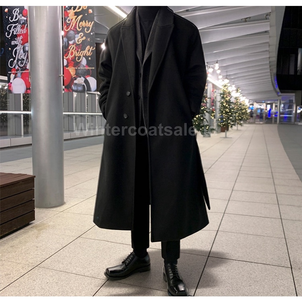 Jaket Mantel Pria Trench Coat - WCS 55