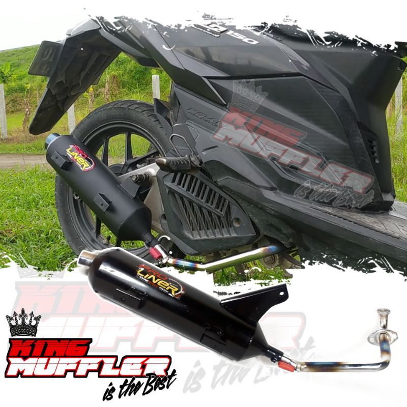 Knalpot Motor Vario Racing Tsukigi Mberr wrc proliner Rcb Motor Vario 110 125 150 old Lama Led New