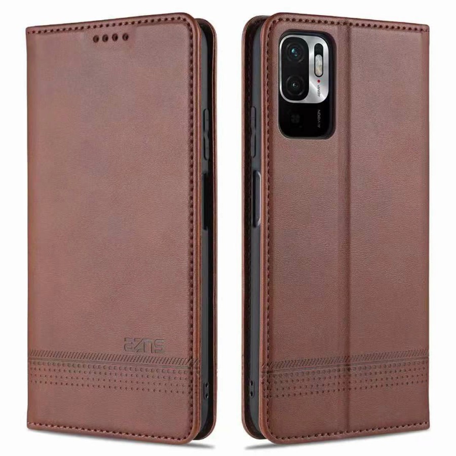 Xiaomi Redmi Note 10 5G Flip Case Dompet cover kulit lipat Azus Note 10 5G