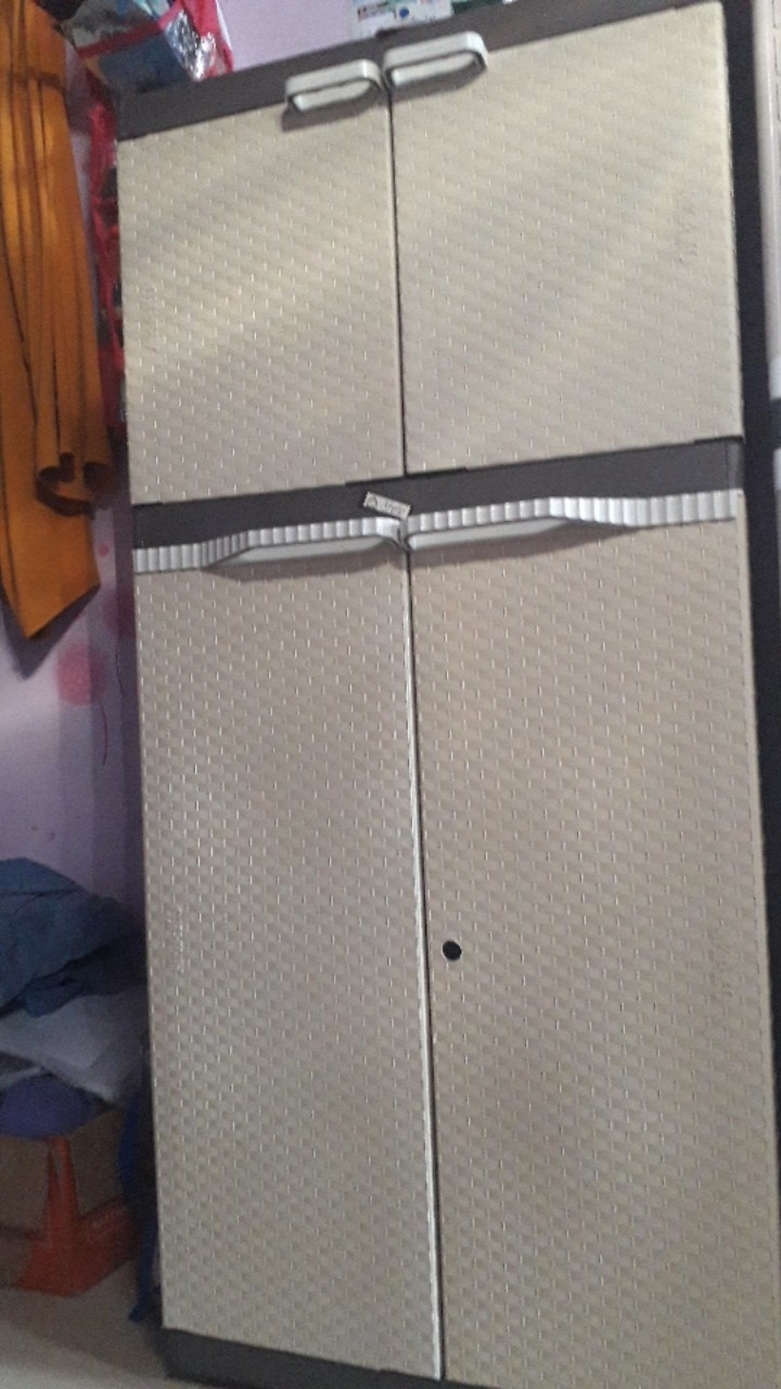 Lemari Plastik / Lemari Pakaian / Laci Plastik / Rak Serbaguna Susun 3