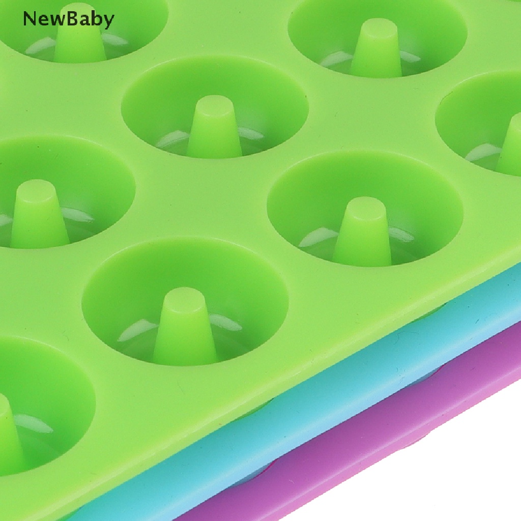 NewBaby 48 Cavity Mini Donut Mold Bakeware Dessert Biscuit Cake Baking Pan Ice Molds ID