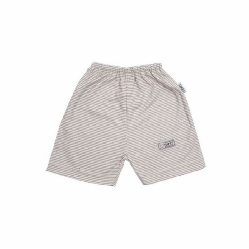 Celana bayi 3/4 Fluffy isi 3 pcs 3 - 12 bulan