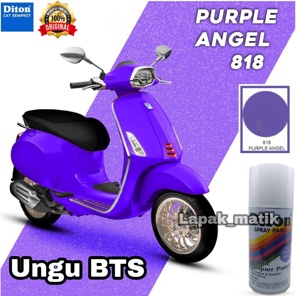 Pilok Diton UNGU BTS PURPLE ANGLE 818 300ml