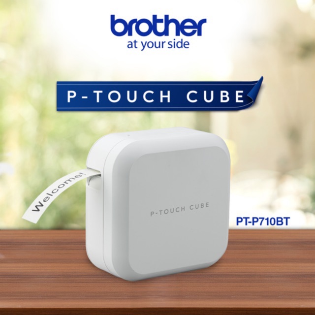 RESMI Brother Label Printer PT-P710BT P Touch Cube Alat Labelling