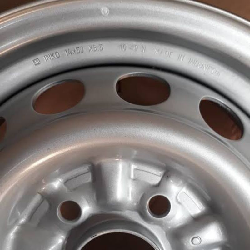 Velg / Velek / Peleng L300 Diesel / Kuda Diesel (ring 14) Merk Mitsubishi ORI KTB , Logo INKO, 100% 