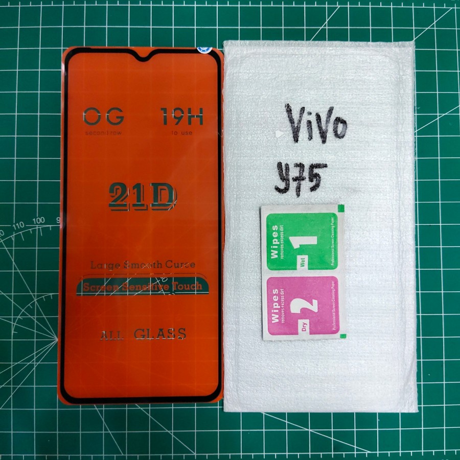 VIVO V15 , Y30i , Y33S , Y12S , Y20S , Y15S , V23E 5G , Y75 tempered glass full kaca gorila