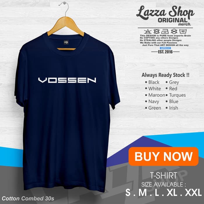 Kaos / Baju / Tshirt Distro Mobil Vossen Wheels Termurah