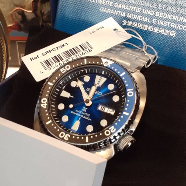 SEIKO PROSPEX TURTLE SRPC25K1 BATMAN THE DARK KNIGHT