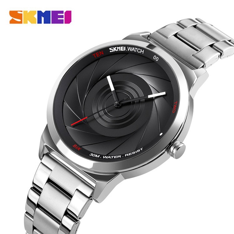 SKMEI 9210 Jam Tangan Pria Analog Stainless Steel WK-SBY