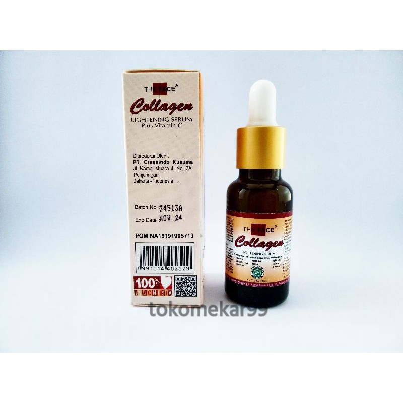 THE FACE SERUM COLLAGEN 20ML BPOM RESMI