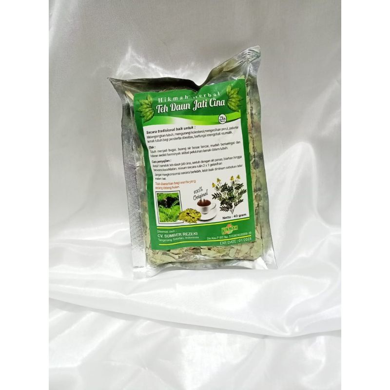 

Hikmah herbal teh daun jati cina original 40 gr