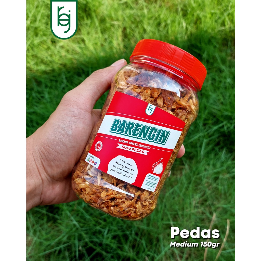 

Size Medium - BARENGIN Bawang Goreng Premium 100% Bawang Merah ASLI