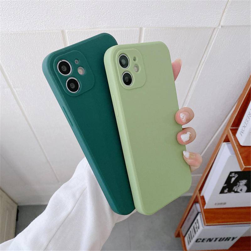 Soft Case Silikon TPU Warna Permen Polos Cover iPhone 11 Pro MAX X XS MAX XR SE 2022 2020 6 6S 7 8 Plus