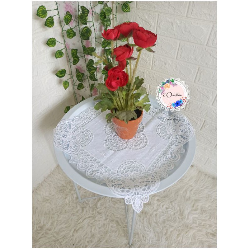 TAPLAK MEJA TAMU KOTAK KECIL / TAPLAK MEJA TAMU KOTAK MOTIF / TAPLAK MEJA TAMU IMPORT / TAPLAK MEJA