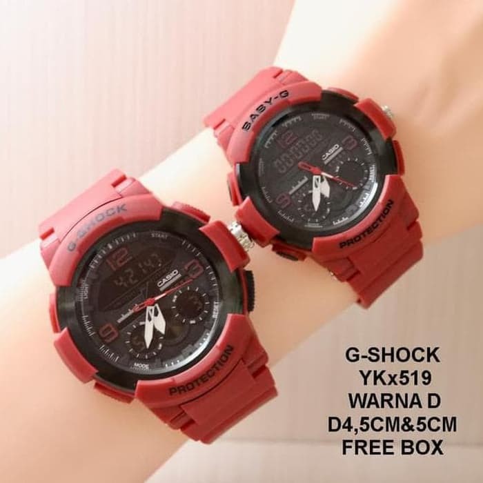 Sale JAM TANGAN COUPLE G-SHOCK COUPLE 519 Milenial