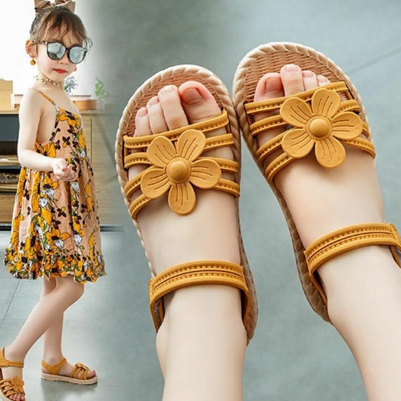 Juragan Junior [COD] Sandal ZEBYA Anak Perempuan Jelly Import Size 24-35