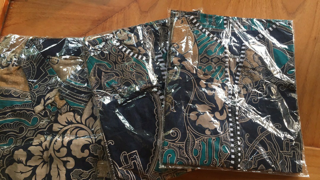 Maura Couple - Sania Ruffle Batik Couple Ori Ndoro Jowi Garansi Terbaru - Batik Terkini