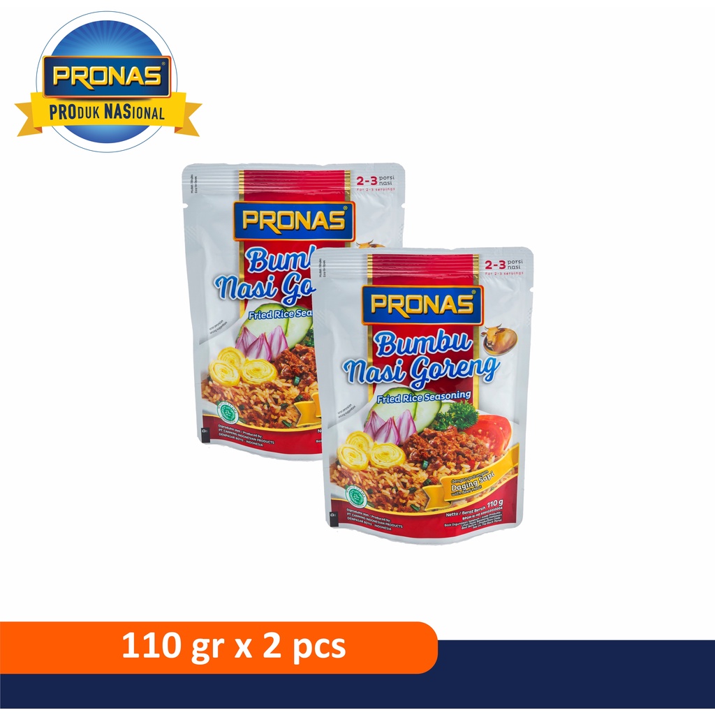 Pronas Bumbu Nasi Goreng Sapi 110 g bundling 2 pcs