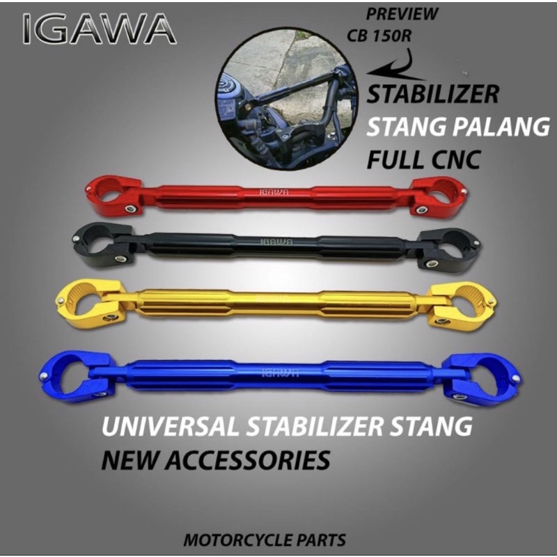 Palang Stang Cnc Jumbo Palang Stabilizer Stang Vixion,RX king,Tiger,Beat street,Xabre,KLX,crf dll