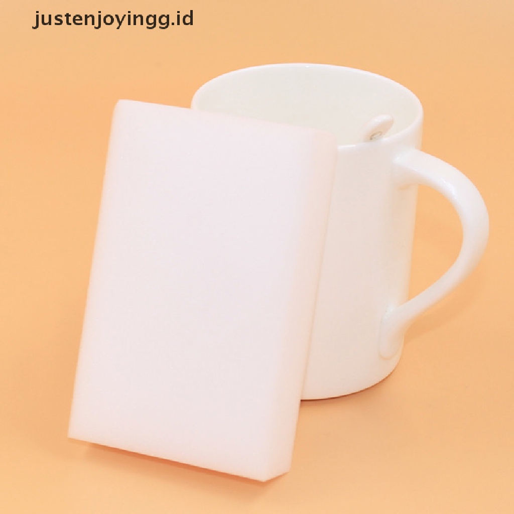 // justenjoyingg.id // Melamine Foam MAGIC SPONGE Eraser Cleaning Block MultI Cleaner Easily Use 1PCS ~