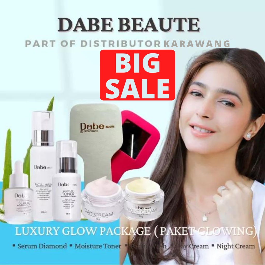 (FREE GIFT) DABE BEAUTE SKINCARE BPOM BY BELLA SHOFIE / PENCERAH WAJAH / CREAM WAJAH / ACNE / TONER / 100% ORIGINAL / SERUM /