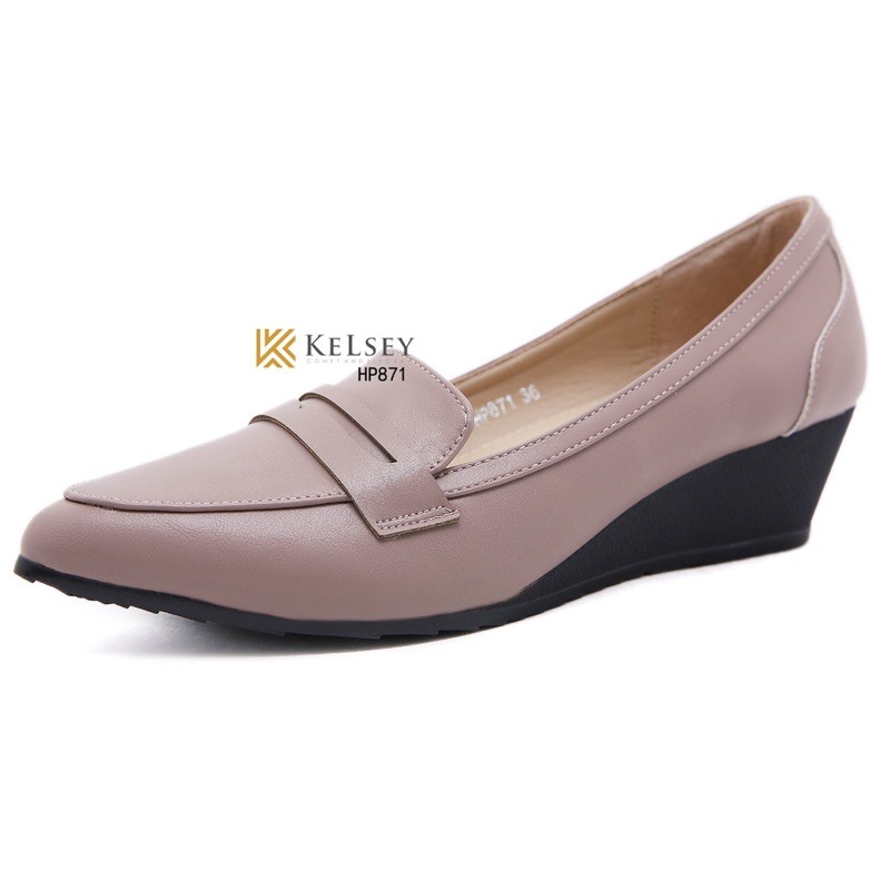 (GRATIS ALAS KAKI) RESTOCK!!  NICOLE SEPATU HEELS KELSEY HP871  SEPATU KERJA WANITA SEPATU KULIT
