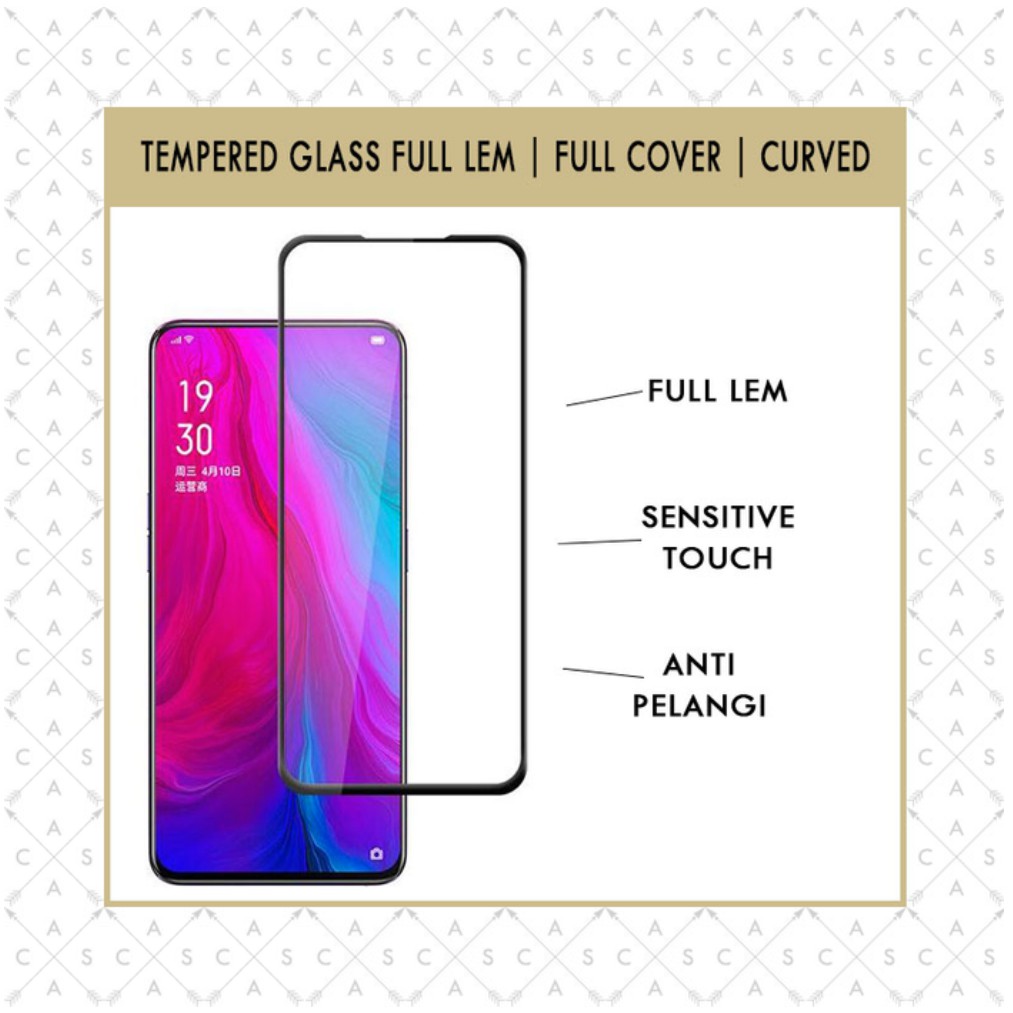 CASA Tempered Glass for Samsung Galaxy A51 A 51 2020 - FULL SCREEN