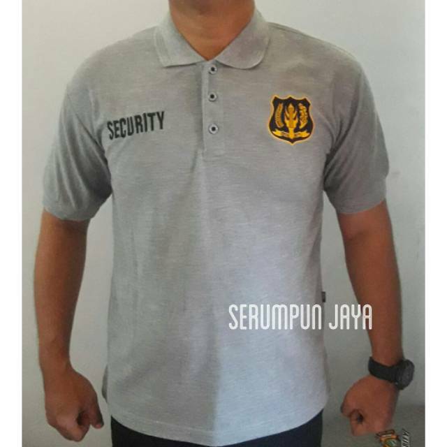 KAOS SECURITY ABU - KAOS KERAH SECURITY - KAOS POLO SECURITY - POLO SECURITY ABU BORDIR