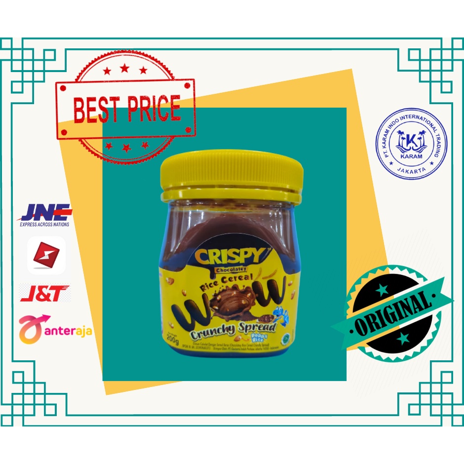 

Coklat Crispy WOW / Coklat Oles 200gr