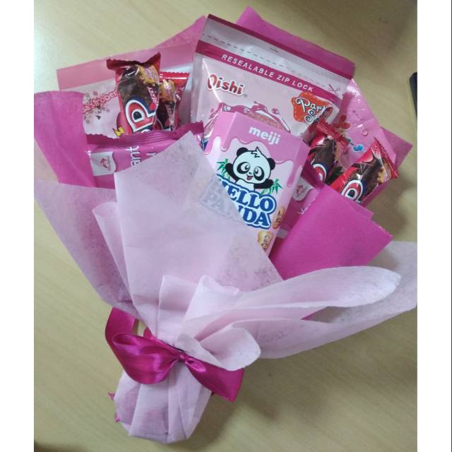 

BUKET SNACK / SNACK BOUQUET UKURAN MEDIUM