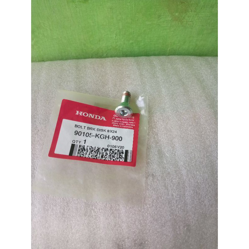 Baut L disc brake rr cbr 250rr, baut piringan cakram belakang cbr 250rr