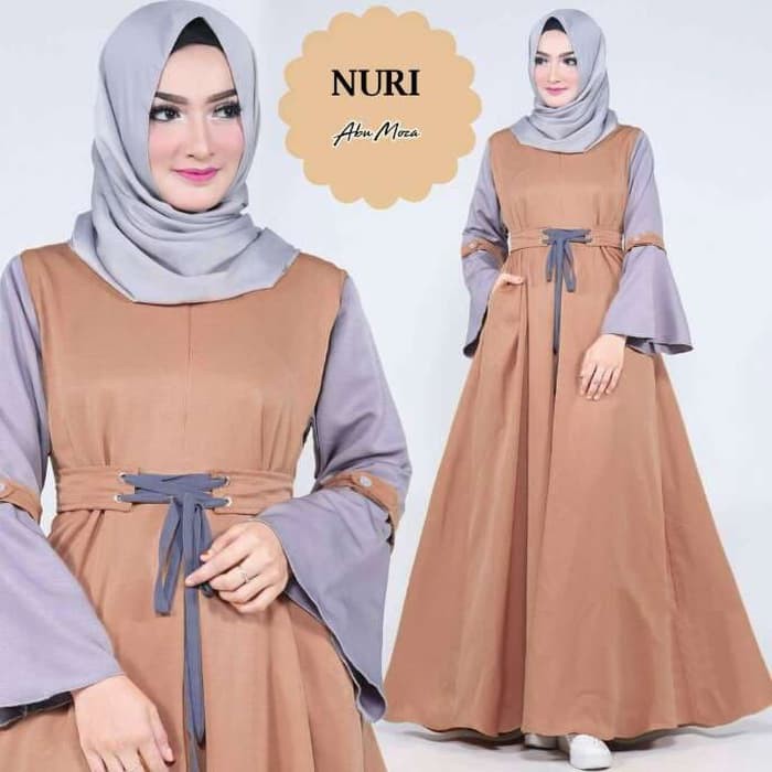 GAMIS SYARI MURAH FASHION MUSLIM HYGET MOTIF BUNGA BUKAN JUMBO MISBEE JERSEY BALOTELI JEPANG G7R6 I.