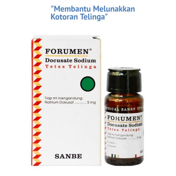 Forumen Ear Drops 10 Ml Cairan Pembersih Telinga