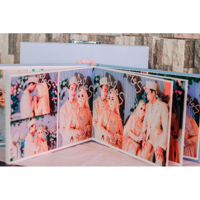 ALBUM KOLASE WEDDING include box