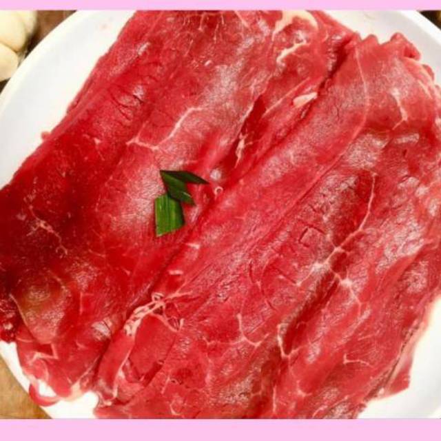 

Daging sapi/blade slice(top side) 100%halal(500gr-1000gr)