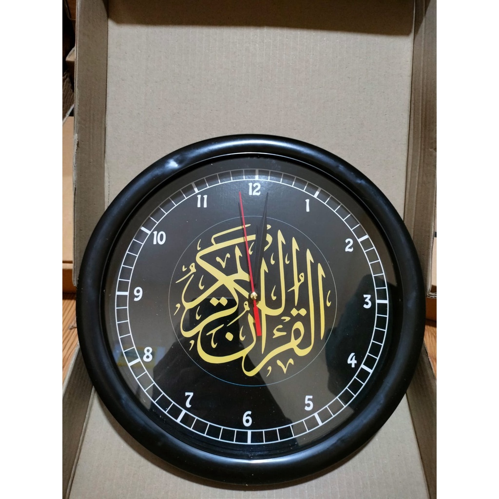 HOKO Jam Dinding Unik Motif Karakter / Jam Dinding Analog Polos Diameter 27cm / Wall Clock-7