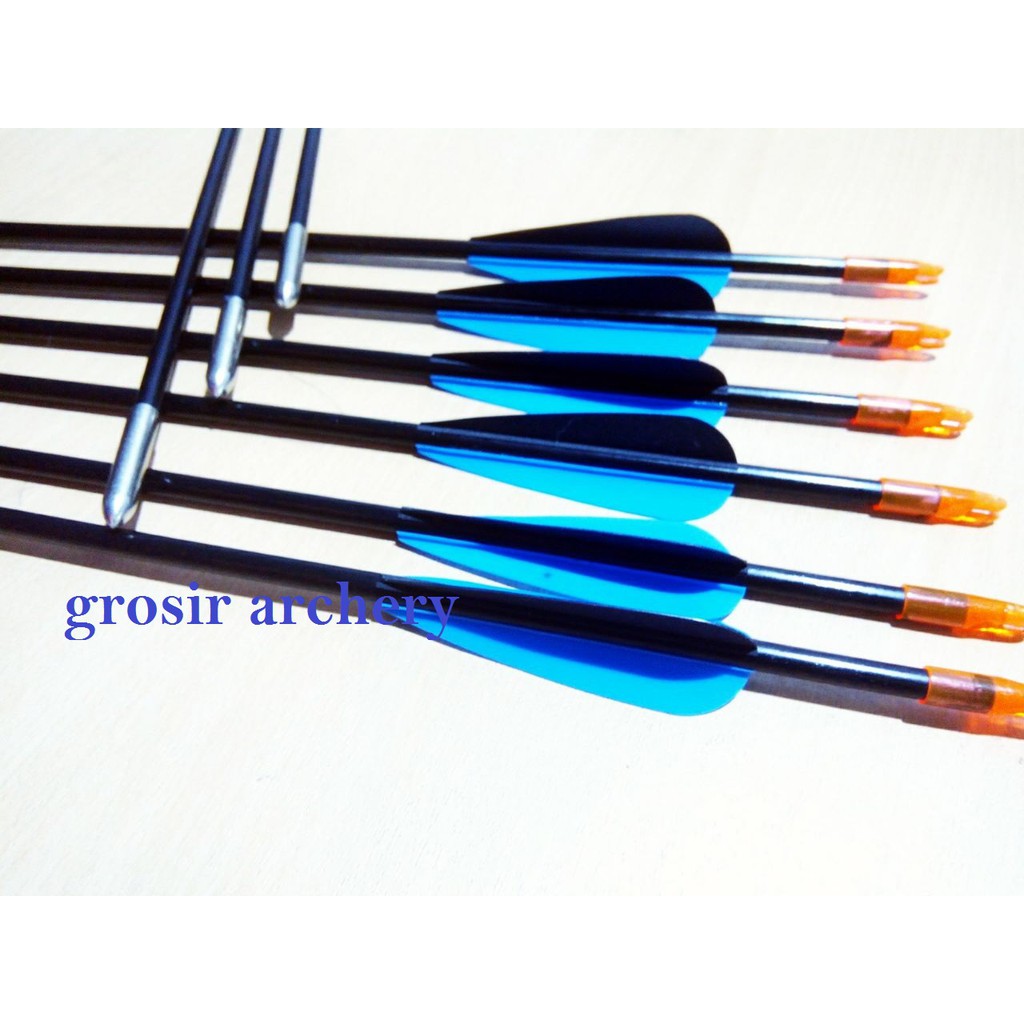 TERMURAH Busur Panah Anak Panah Arrow Fiber Panahan Archery