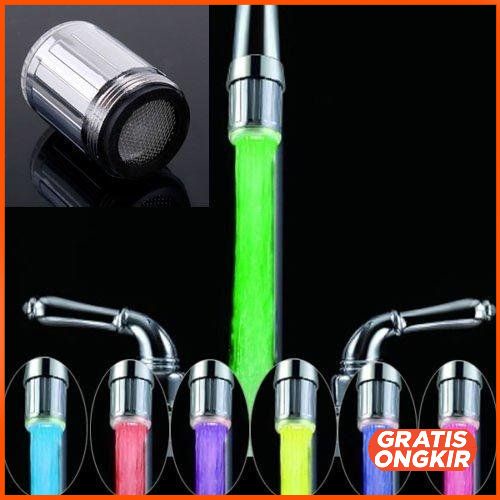 Faucet Light Keran Air LED 7 Warna dengan Konektor WH-F03