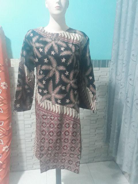 Tunik Batik Palem Lawasan