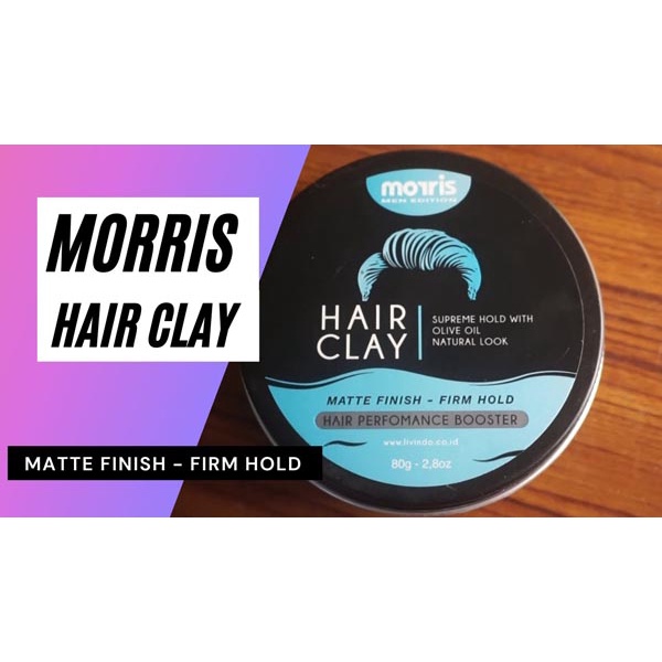 Morris Hair Clay Matte Finish - Firm Hold 80gr_Cerianti