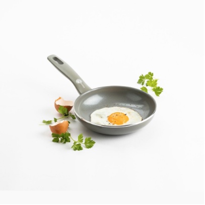 GreenPan - Delight Grey Open Frypan 18 cm x 29 mm