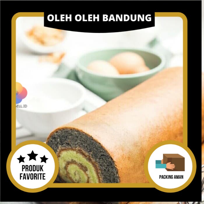 

Prima Rasa - Roll Tart - Bolu Gulung - Oleh Oleh Kue Bandung
